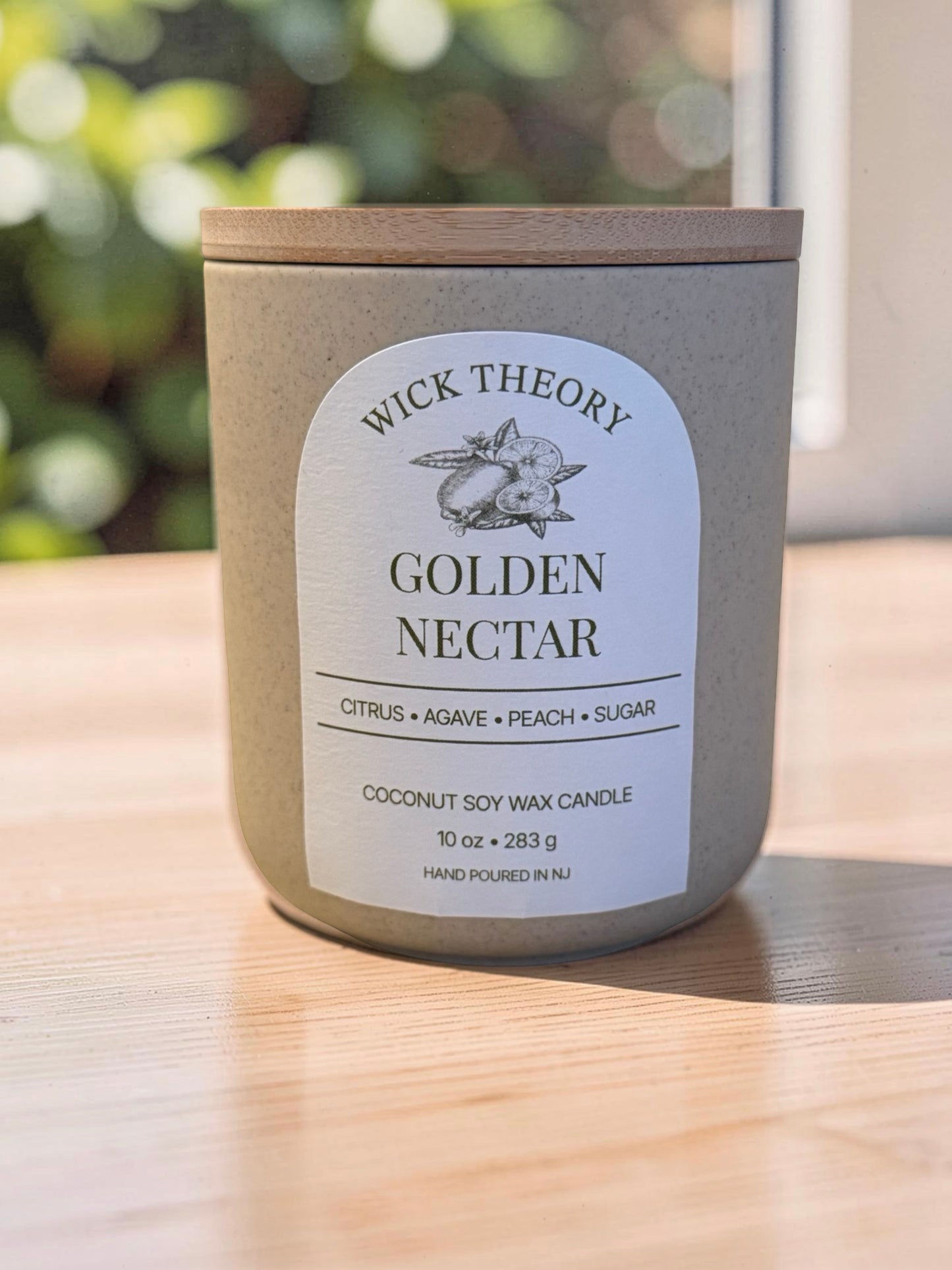 Golden Nectar Candle