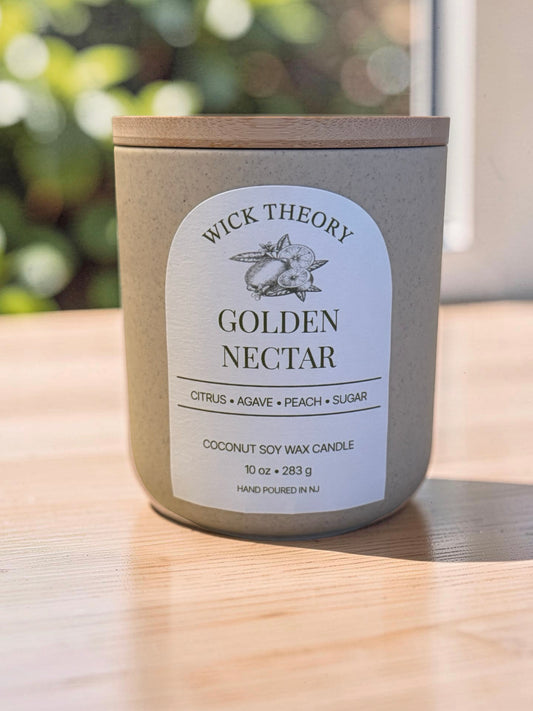 Golden Nectar Candle