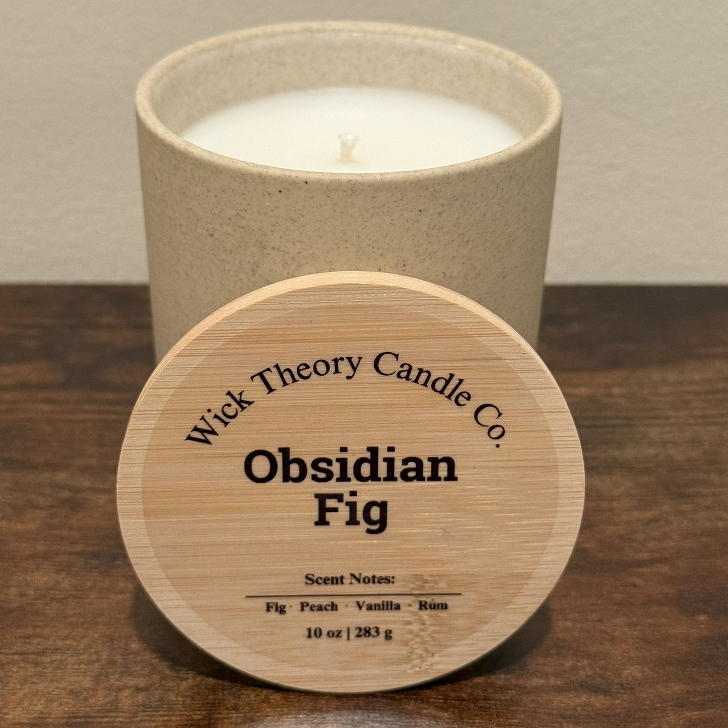Obsidian Fig Candle