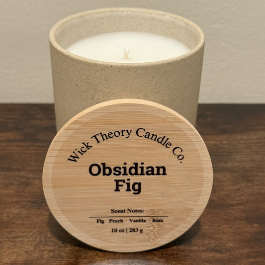 Obsidian Fig Candle