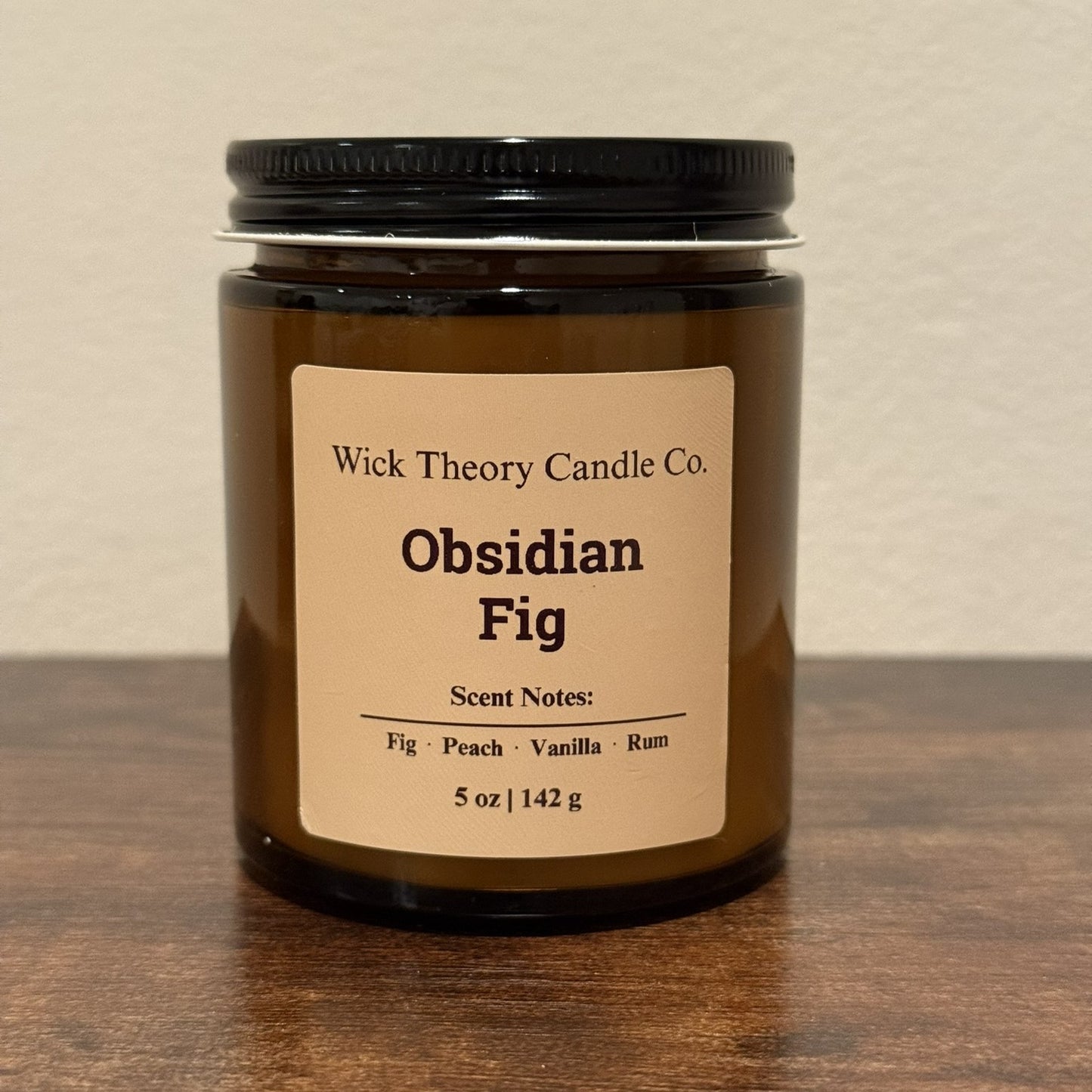 Obsidian Fig Candle