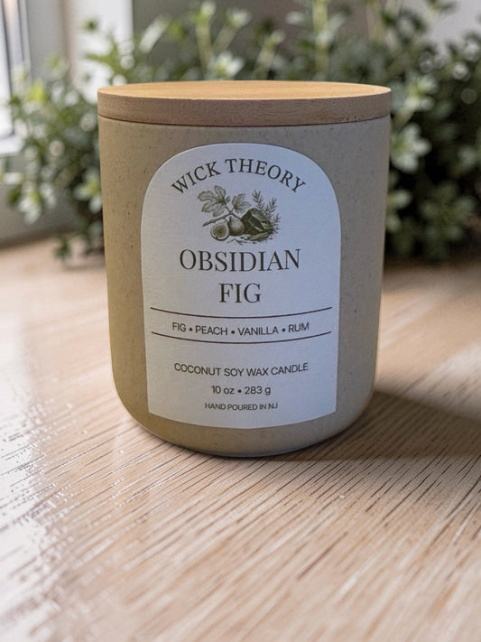 Obsidian Fig Candle